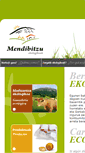 Mobile Screenshot of mendibitzu-ekologikoak.com